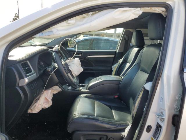 5TDKKRFH7FS090225 - 2015 TOYOTA HIGHLANDER XLE 白色 照片 7