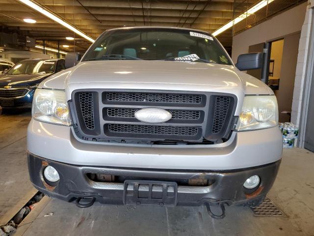 1FTPX04517KC42505 - 2007 FORD F150 SILVER photo 5
