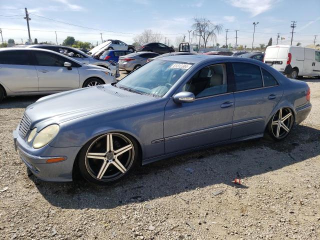 WDBUF70J03A204649 - 2003 MERCEDES-BENZ E 500 BLUE photo 1