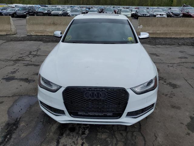 WAUBGAFL2EA150525 - 2014 AUDI S4 PREMIUM PLUS WHITE photo 5