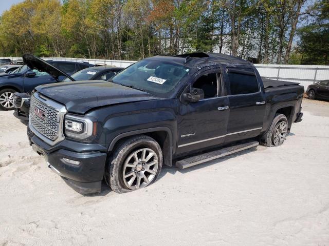 3GTU2PEJ4HG249141 - 2017 GMC SIERRA K1500 DENALI TEAL photo 1