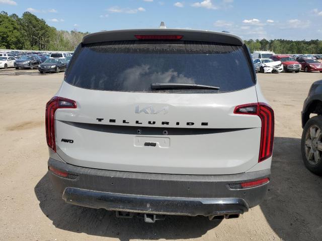 5XYP5DHC6NG314310 - 2022 KIA TELLURIDE SX SILVER photo 6