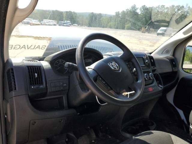 3C6TRVCG5JE138951 - 2018 RAM PROMASTER 2500 HIGH أبيض صورة 8