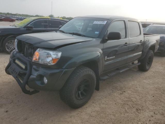 3TMJU4GN5AM096451 - 2010 TOYOTA TACOMA DOUBLE CAB PRERUNNER GREEN photo 1
