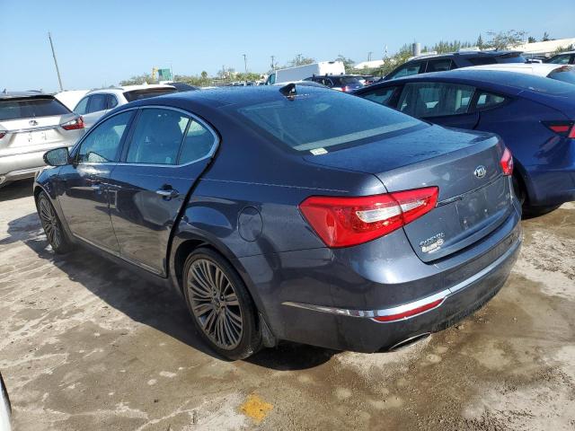 KNALN4D77E5148893 - 2014 KIA CADENZA PREMIUM BLUE photo 2