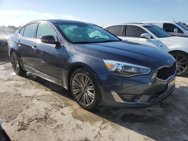 KNALN4D77E5148893 - 2014 KIA CADENZA PREMIUM BLUE photo 4