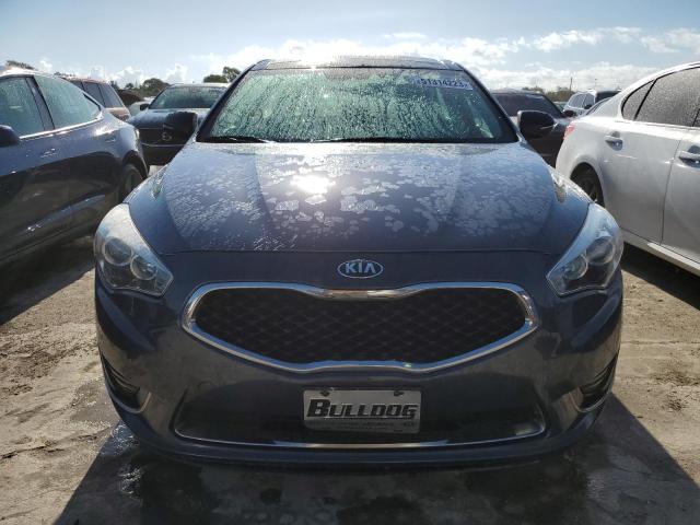 KNALN4D77E5148893 - 2014 KIA CADENZA PREMIUM BLUE photo 5