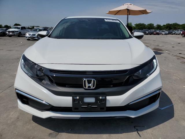 19XFC2F68KE001805 - 2019 HONDA CIVIC LX WHITE photo 5