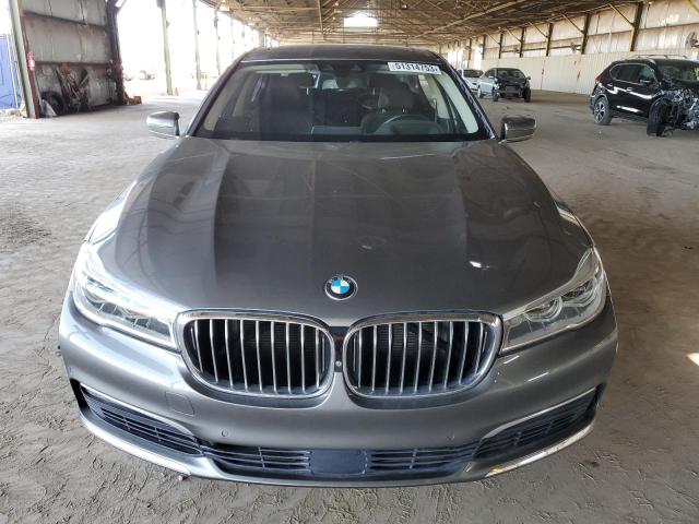 WBA7F0C51GGL99701 - 2016 BMW 750 I GRAY photo 5