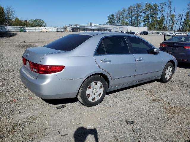 1HGCM56435A165374 - 2005 HONDA ACCORD LX SILVER photo 3