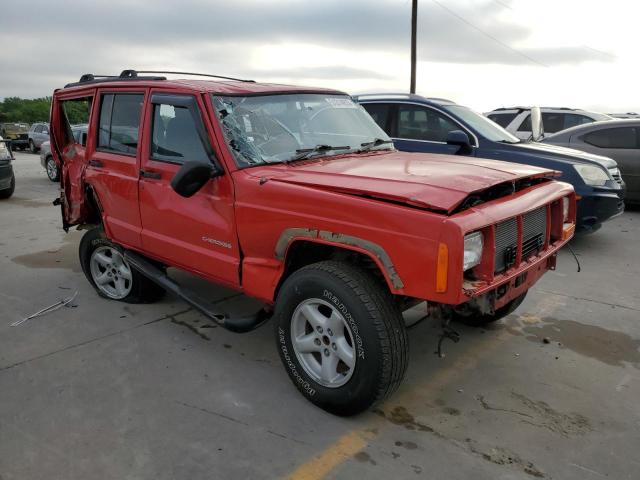 1J4FB28S4YL108938 - 2000 JEEP CHEROKEE SE RED photo 4