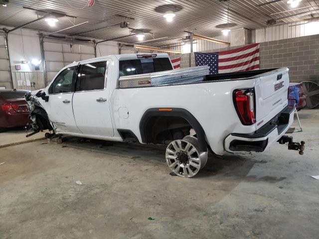 1GT49RE75NF179755 - 2022 GMC SIERRA K2500 DENALI WHITE photo 2