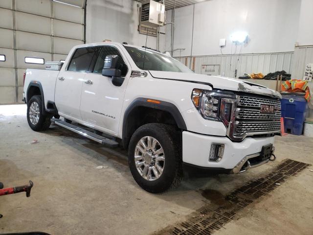 1GT49RE75NF179755 - 2022 GMC SIERRA K2500 DENALI WHITE photo 4