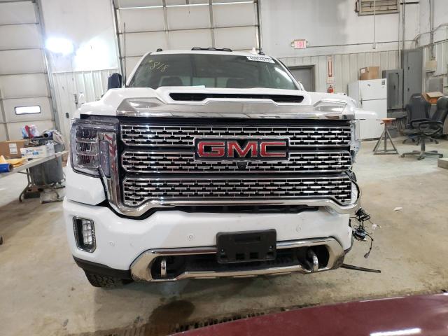 1GT49RE75NF179755 - 2022 GMC SIERRA K2500 DENALI WHITE photo 5