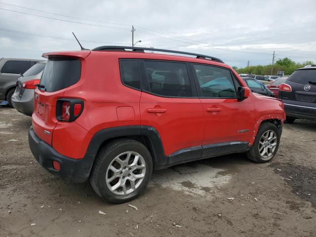 ZACCJABT0FPB52990 - 2015 JEEP RENEGADE LATITUDE RED photo 3