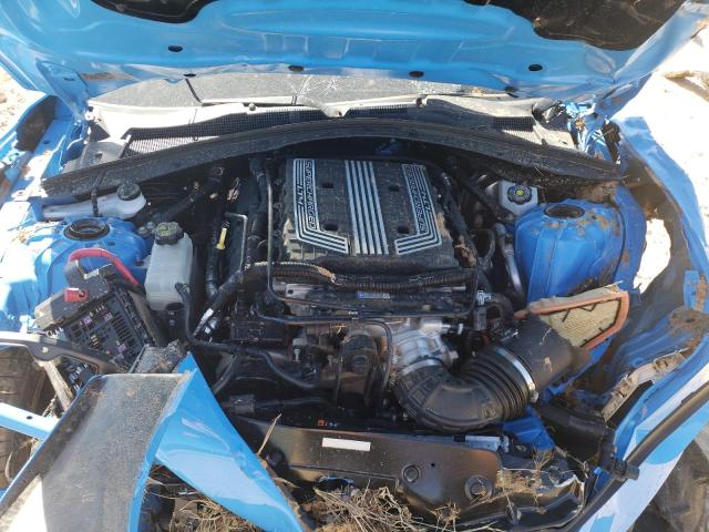 1G1FJ3D64P0100693 - 2023 CHEVROLET CAMARO ZL1 BLUE photo 11