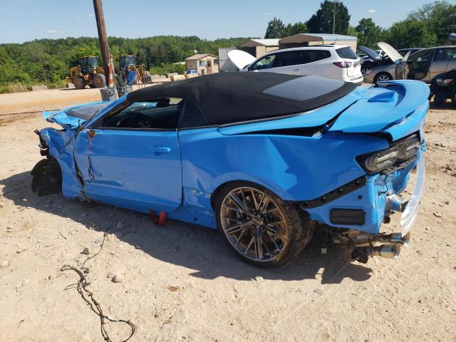 1G1FJ3D64P0100693 - 2023 CHEVROLET CAMARO ZL1 BLUE photo 2