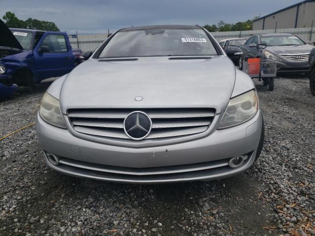 WDDEJ76XX7A006818 - 2007 MERCEDES-BENZ CL 600 SILVER photo 5