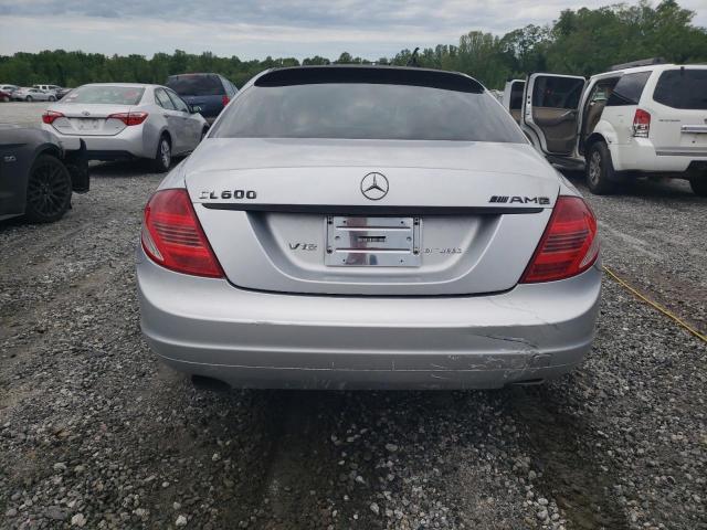 WDDEJ76XX7A006818 - 2007 MERCEDES-BENZ CL 600 SILVER photo 6