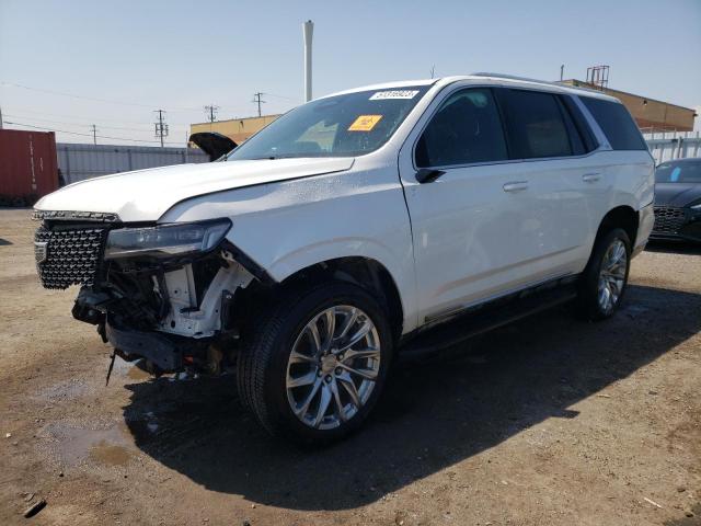 1GYS4AKLXNR115504 - 2022 CADILLAC ESCALADE LUXURY WHITE photo 1