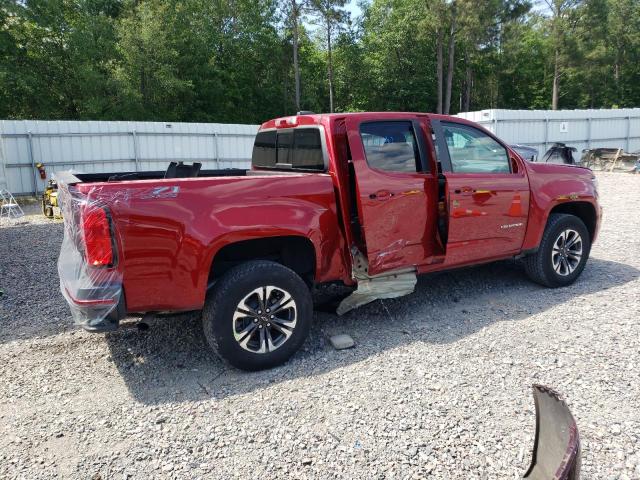 1GCGTDEN8M1143330 - 2021 CHEVROLET COLORADO Z71 BURGUNDY photo 3