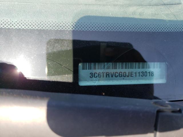 3C6TRVCG0JE113018 - 2018 RAM PROMASTER 2500 HIGH თეთრი ფოტო 13