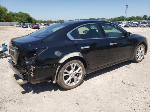 1N4AA5AP0EC496777 - 2014 NISSAN MAXIMA S BLACK photo 3