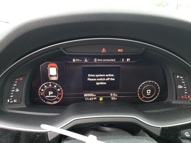 WA1VAAF75JD016745 - 2018 AUDI Q7 PRESTIGE WHITE photo 9