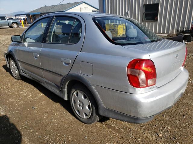 JTDBT123310176023 - 2001 TOYOTA ECHO SILVER photo 2