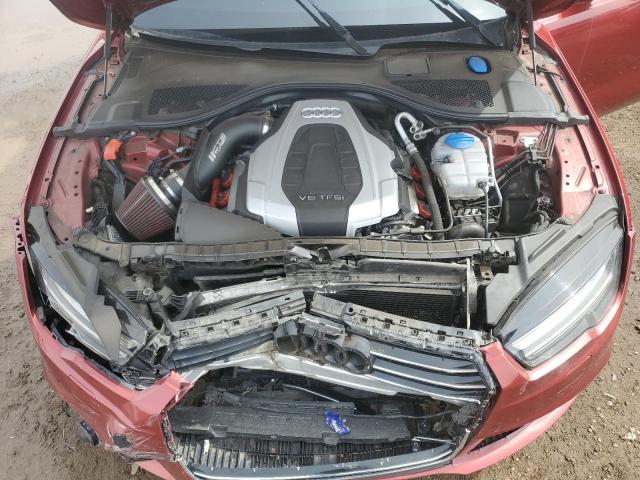 WAU22AFC6HN010649 - 2017 AUDI A7 PRESTIGE RED photo 11