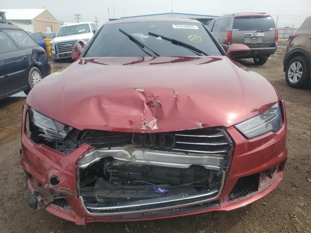 WAU22AFC6HN010649 - 2017 AUDI A7 PRESTIGE RED photo 5