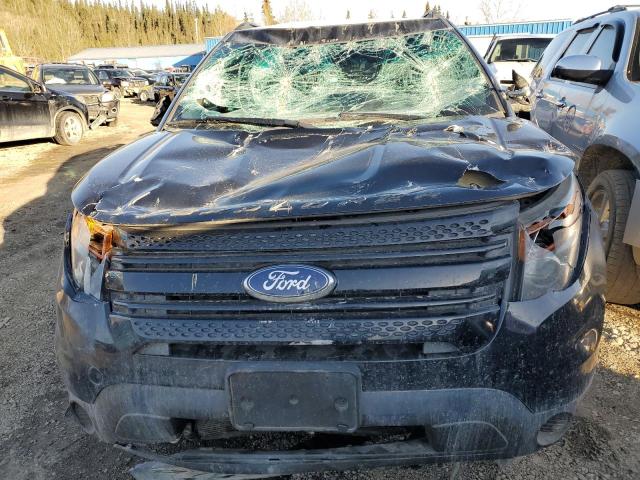 1FM5K8AR4EGA45271 - 2014 FORD EXPLORER POLICE INTERCEPTOR BLACK photo 5