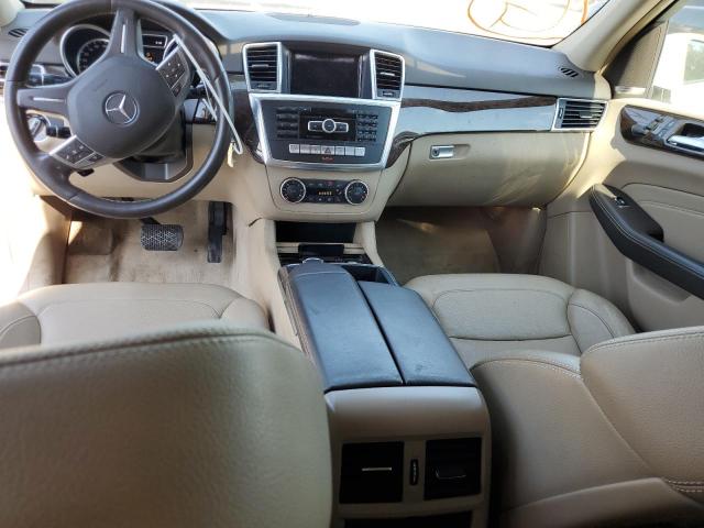 4JGDA5HB5EA380189 - 2014 MERCEDES-BENZ ML 350 4MATIC WHITE photo 8