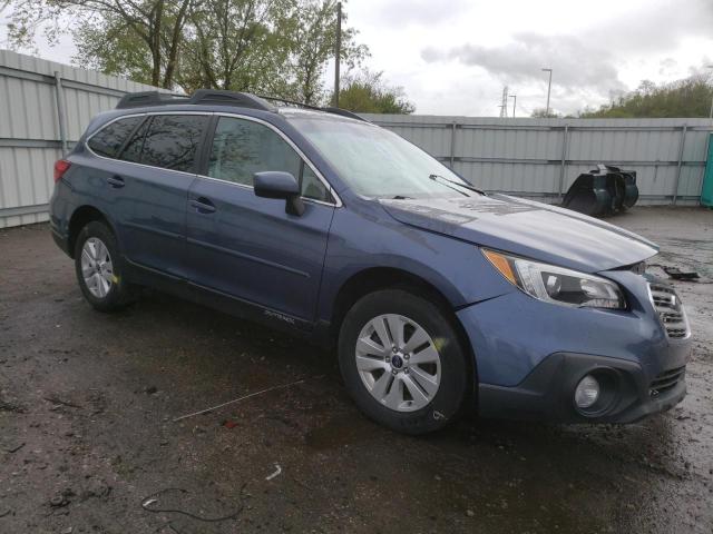 4S4BSACC5H3239421 - 2017 SUBARU OUTBACK 2.5I PREMIUM BLUE photo 4