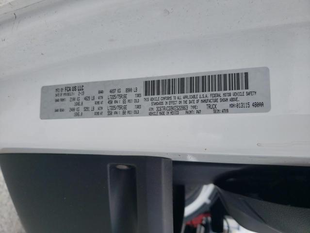 3C6TRVCG9KE522863 - 2019 RAM PROMASTER 2500 HIGH თეთრი ფოტო 13