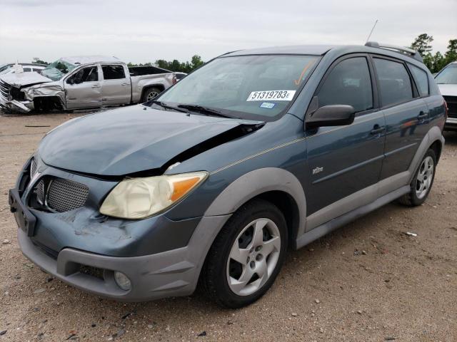 5Y2SL65886Z433832 - 2006 PONTIAC VIBE TEAL photo 1