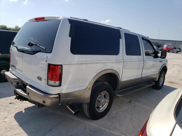 1FMSU45F03EA92134 - 2003 FORD EXCURSION EDDIE BAUER WHITE photo 3