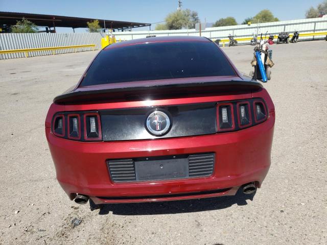 1ZVBP8AM4E5306422 - 2014 FORD MUSTANG RED photo 6