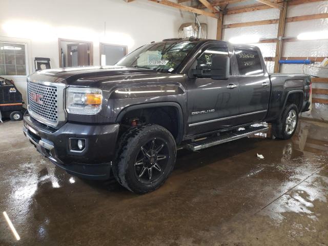 1GT120E83FF144421 - 2015 GMC SIERRA K2500 DENALI GRAY photo 2