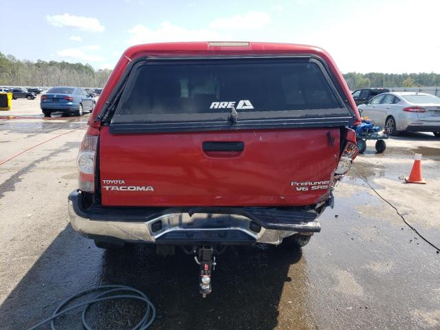 3TMJU4GN1FM180175 - 2015 TOYOTA TACOMA DOUBLE CAB PRERUNNER RED photo 6