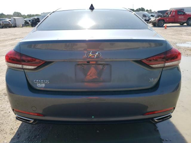 KMHGN4JE3FU039437 - 2015 HYUNDAI GENESIS 3.8L GRAY photo 6