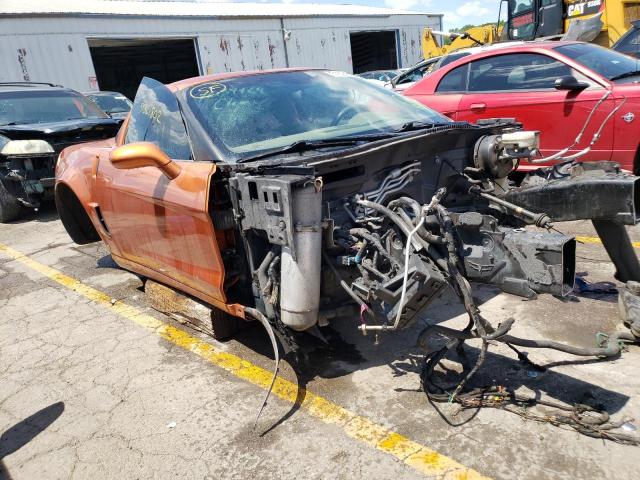 1G1YY26E385116147 - 2008 CHEVROLET CORVETTE Z06 ORANGE photo 1