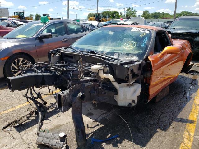 1G1YY26E385116147 - 2008 CHEVROLET CORVETTE Z06 ORANGE photo 2