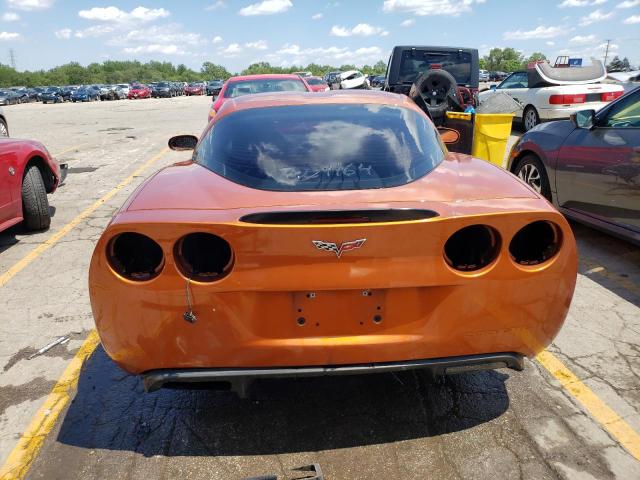 1G1YY26E385116147 - 2008 CHEVROLET CORVETTE Z06 ORANGE photo 9