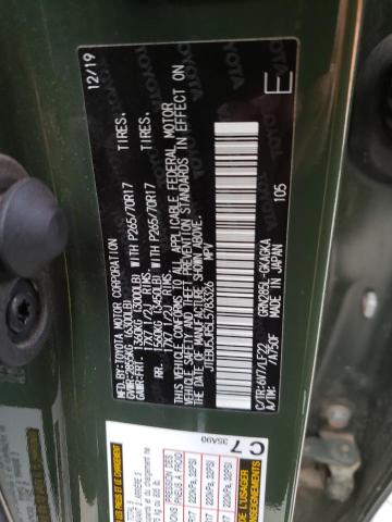 JTEBU5JR5L5783326 - 2020 TOYOTA 4RUNNER SR5/SR5 PREMIUM 绿色 照片 14