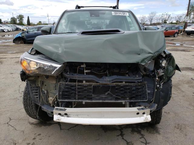 JTEBU5JR5L5783326 - 2020 TOYOTA 4RUNNER SR5/SR5 PREMIUM 绿色 照片 5
