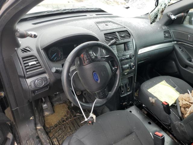 1FM5K8AR8JGC44513 - 2018 FORD EXPLORER POLICE INTERCEPTOR BLACK photo 8