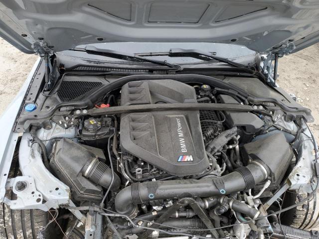 WBS33AZ03MCG68386 - 2021 BMW M4 COMPETITION GRAY photo 11