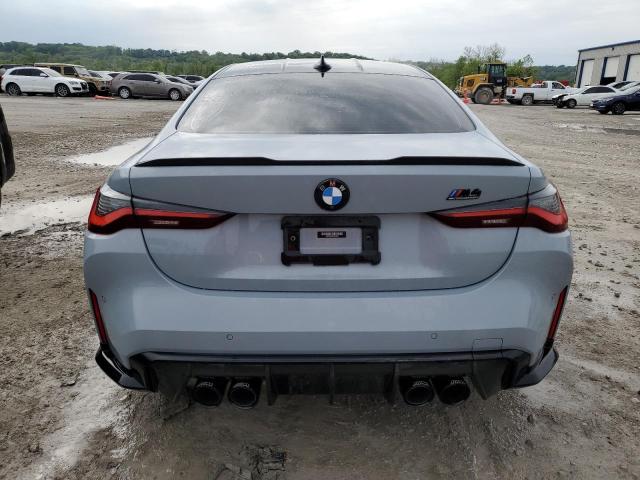 WBS33AZ03MCG68386 - 2021 BMW M4 COMPETITION GRAY photo 6