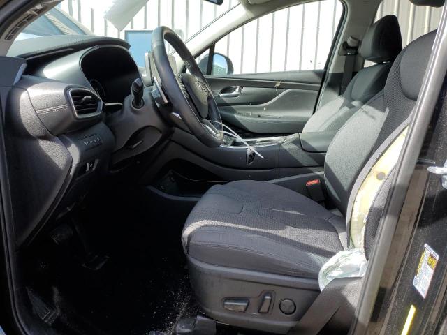 5NMS6DAJ8NH425933 - 2022 HYUNDAI SANTA FE SEL Սև լուսանկար 7